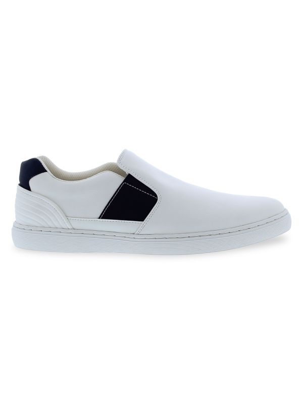 English Laundry Landon Leather Slip On Sneakers